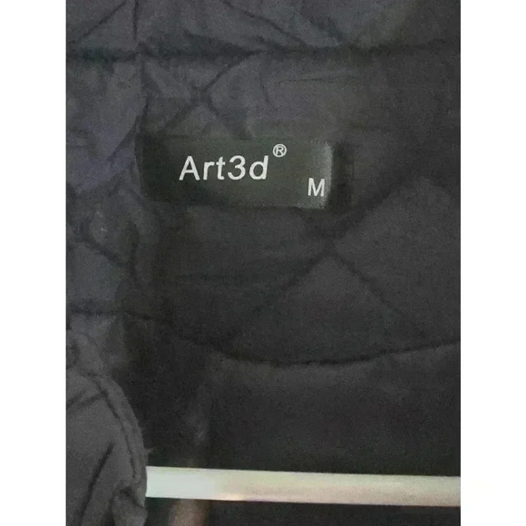 Women's Art3d NAVY Vest Size M - Picture 4 of 11